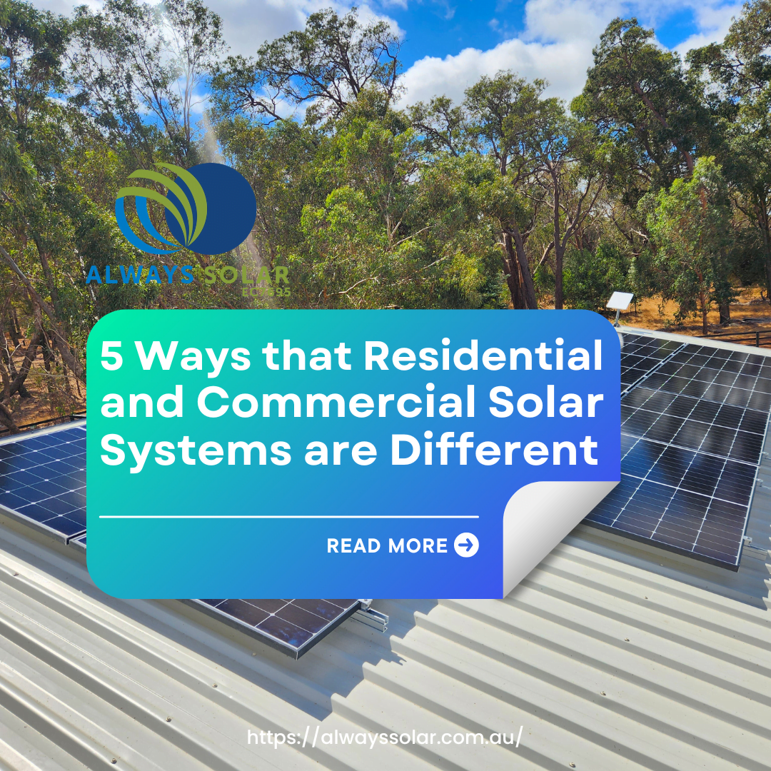 Solar System R36 5 Ways that Residential and Commercial Solar Systems are Different ...